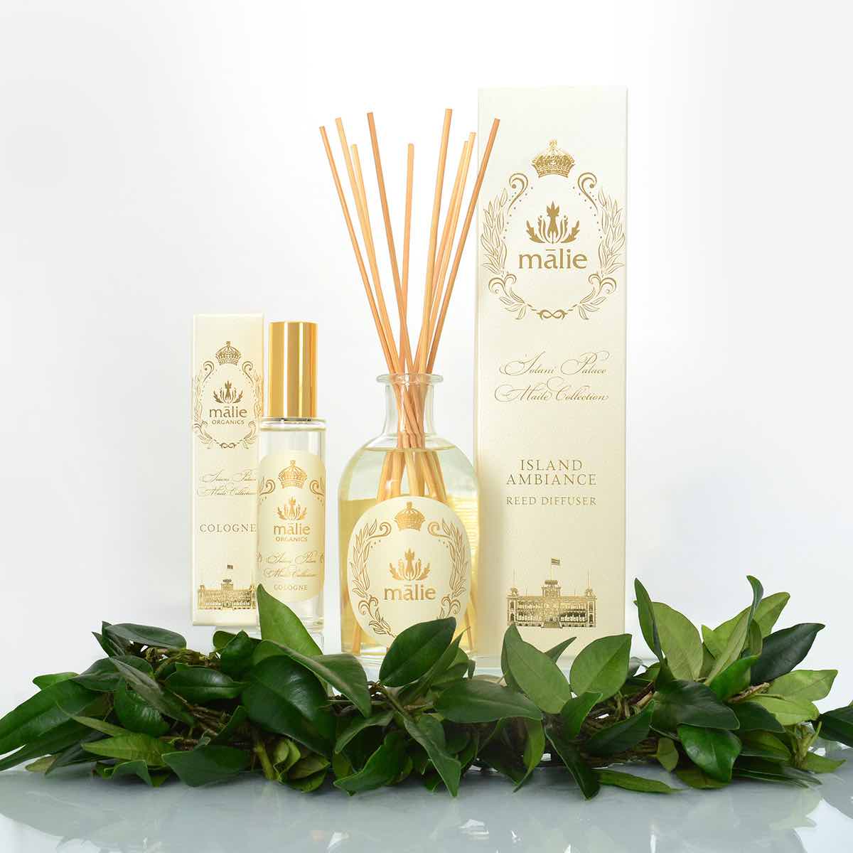 ’Iolani Palace Maile Collection Island Ambiance Reed Diffuser - Home