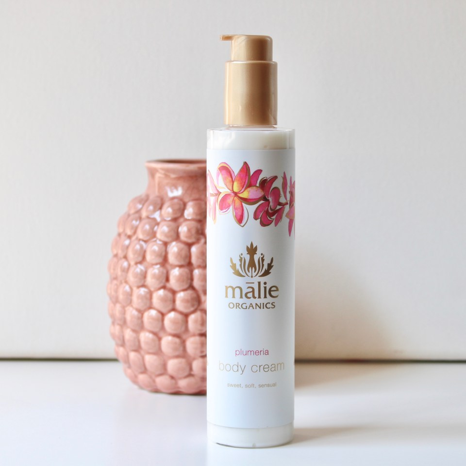 Shop with Kendallyn, Top Oregon Blogger, Malie Organics, Tropical Hawaiian Beauty, Plumeria Body Cream