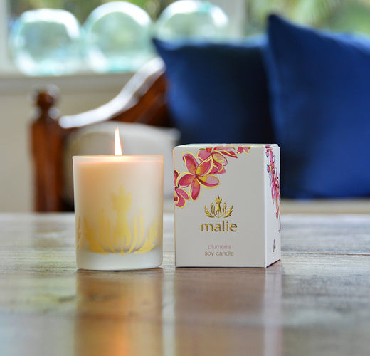 Create a Soothing Ambiance With the Plumeria Candle