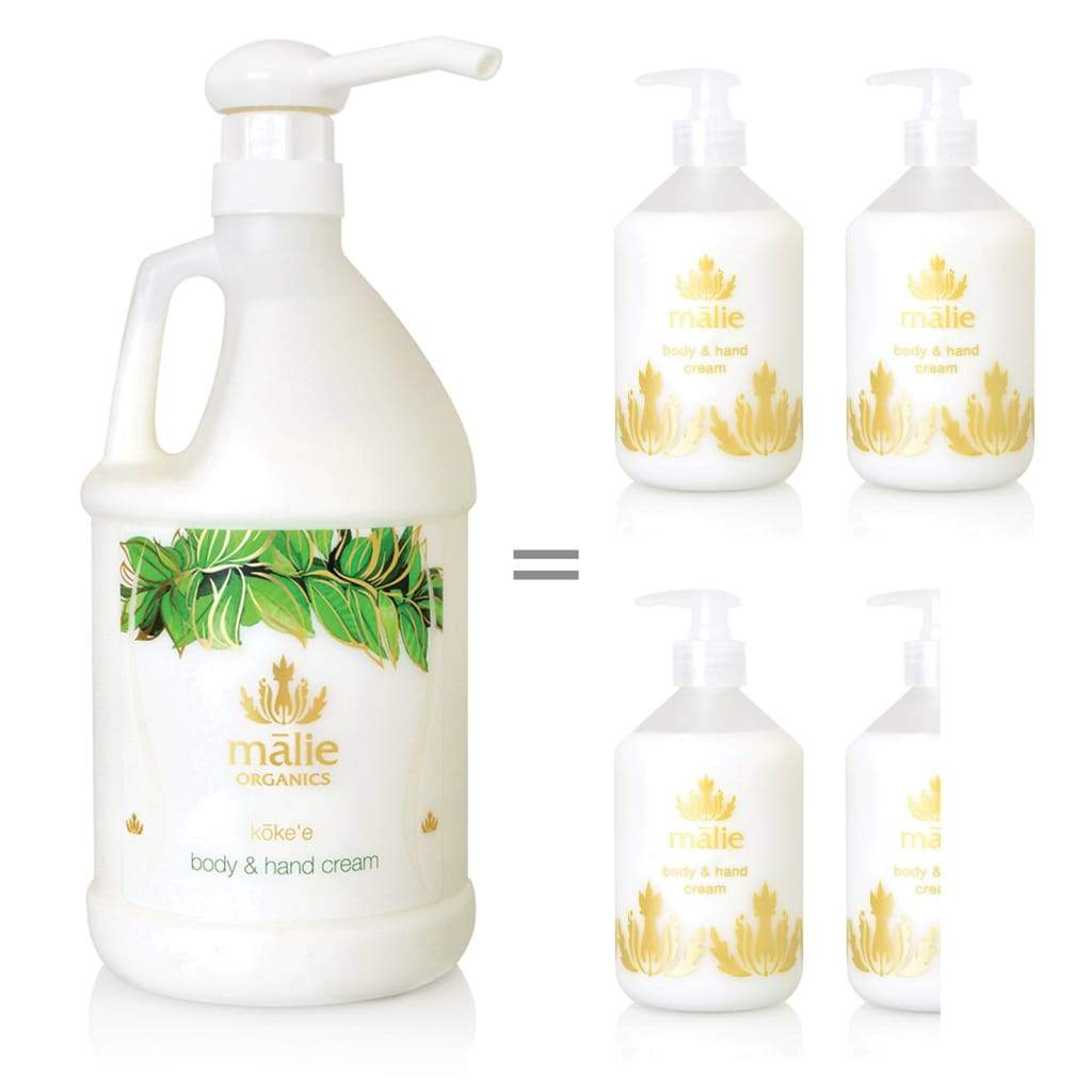 koke’e eco-refill hand soap + body cream set - Home