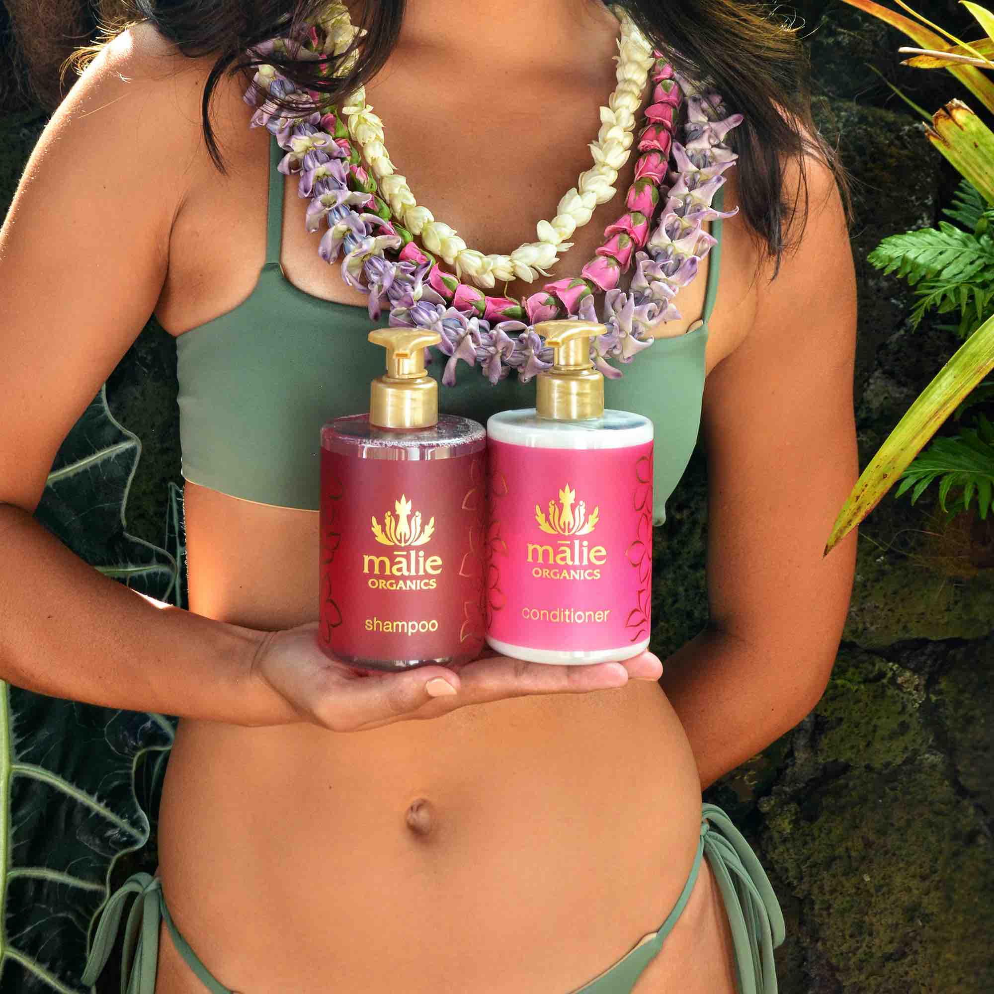 Plumeria Shampoo & Conditioner 14oz Set - Body