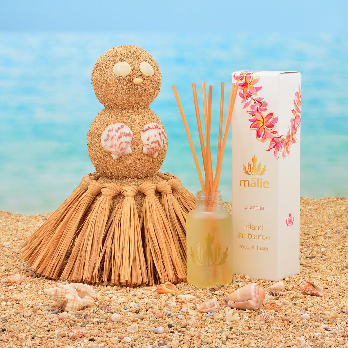 Plumeria Island Ambiance Reed Diffuser Mini - Home