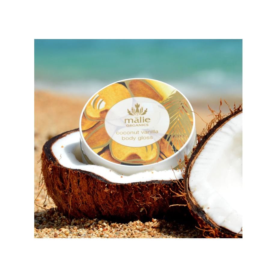 coconut vanilla body gloss - Body